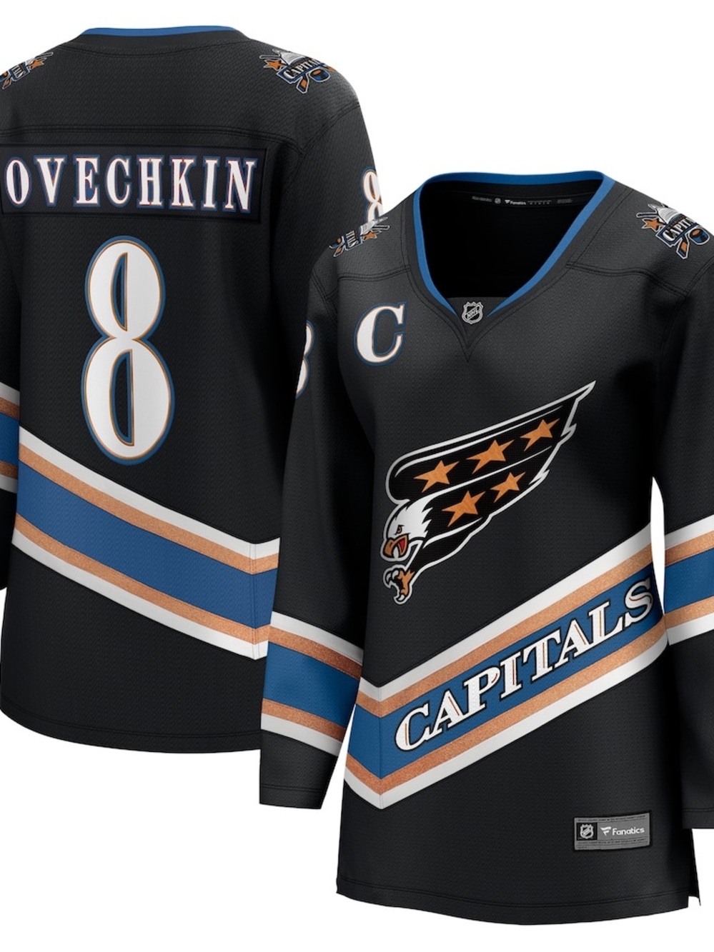 Washington Capitals 50th Anniversary Ovechkin Jersey